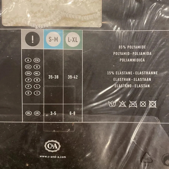 Sheer stockings with lace - Picture 4 of 5